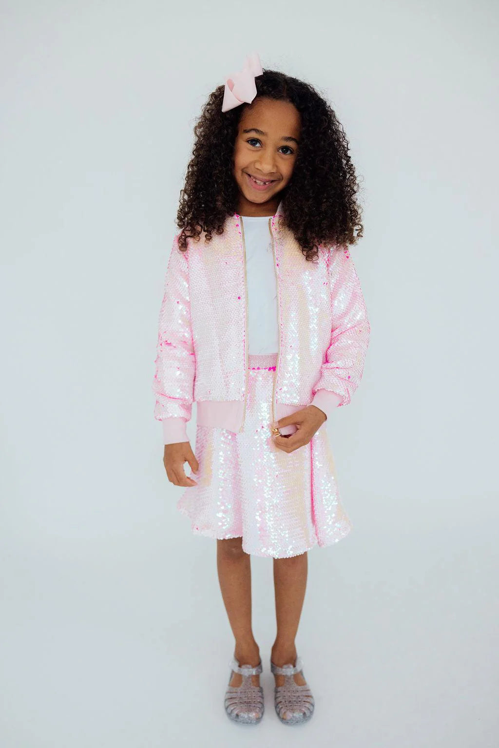 Diva Pink Flip Sequin Set