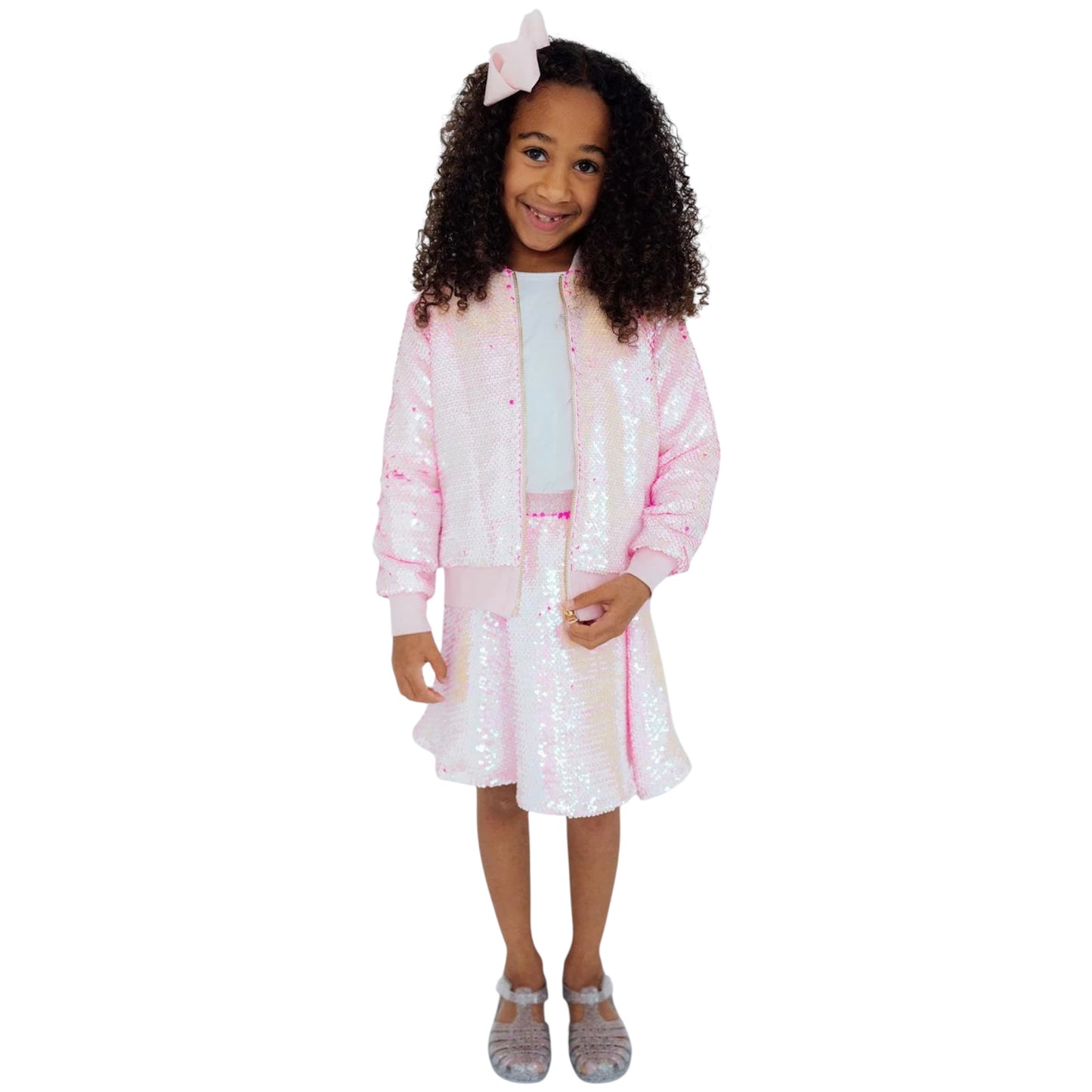 Diva Pink Flip Sequin Set